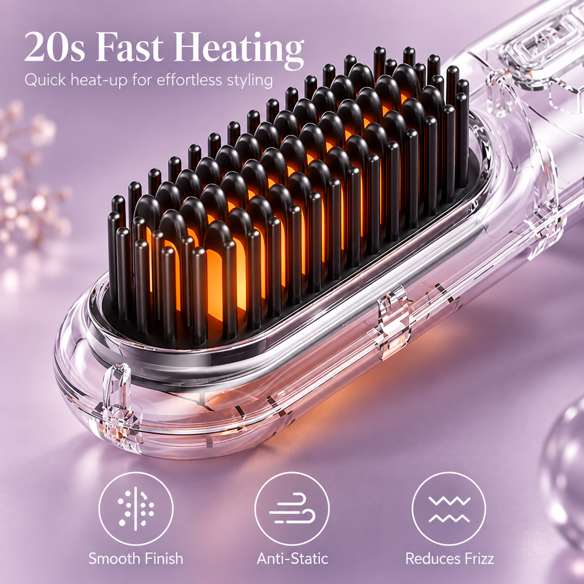 Elystrae™ – Cordless Portable Hair Straightener