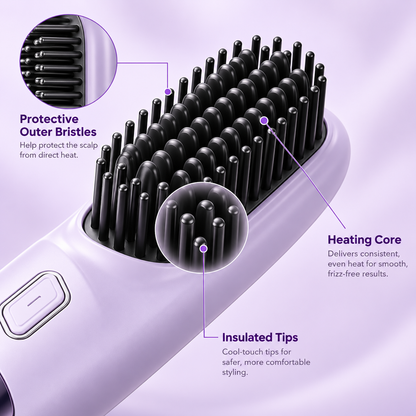 Elystrae™ – Cordless Portable Hair Straightener